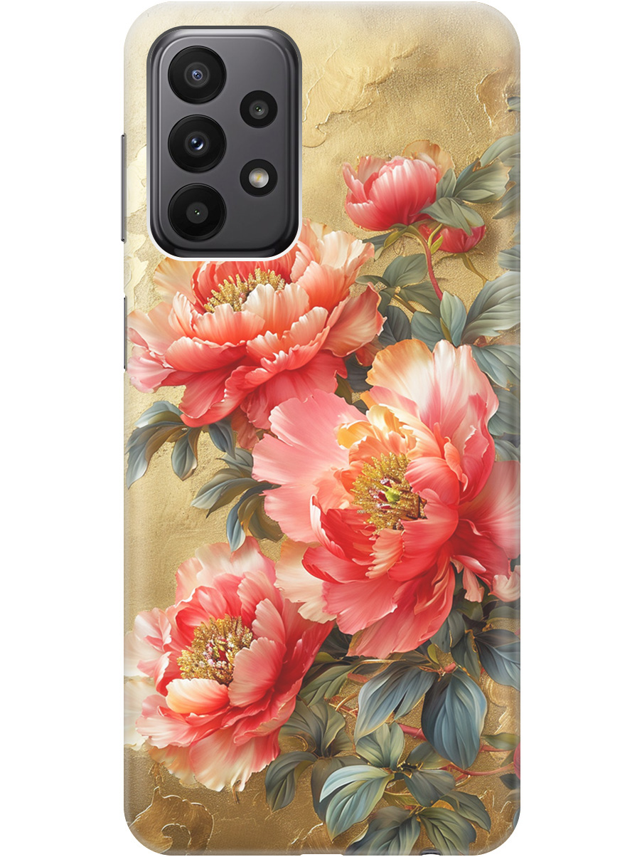 Силиконовый чехол на Samsung Galaxy A23 4G с принтом "Винтажные пионы", Прозрачный;зеленый;золотистый;красный, 740132823
Силиконовый чехол на Samsung Galaxy A23 4G с принтом "Винтажные пионы", Прозрачный;зеленый;золотистый;красный, 740132823