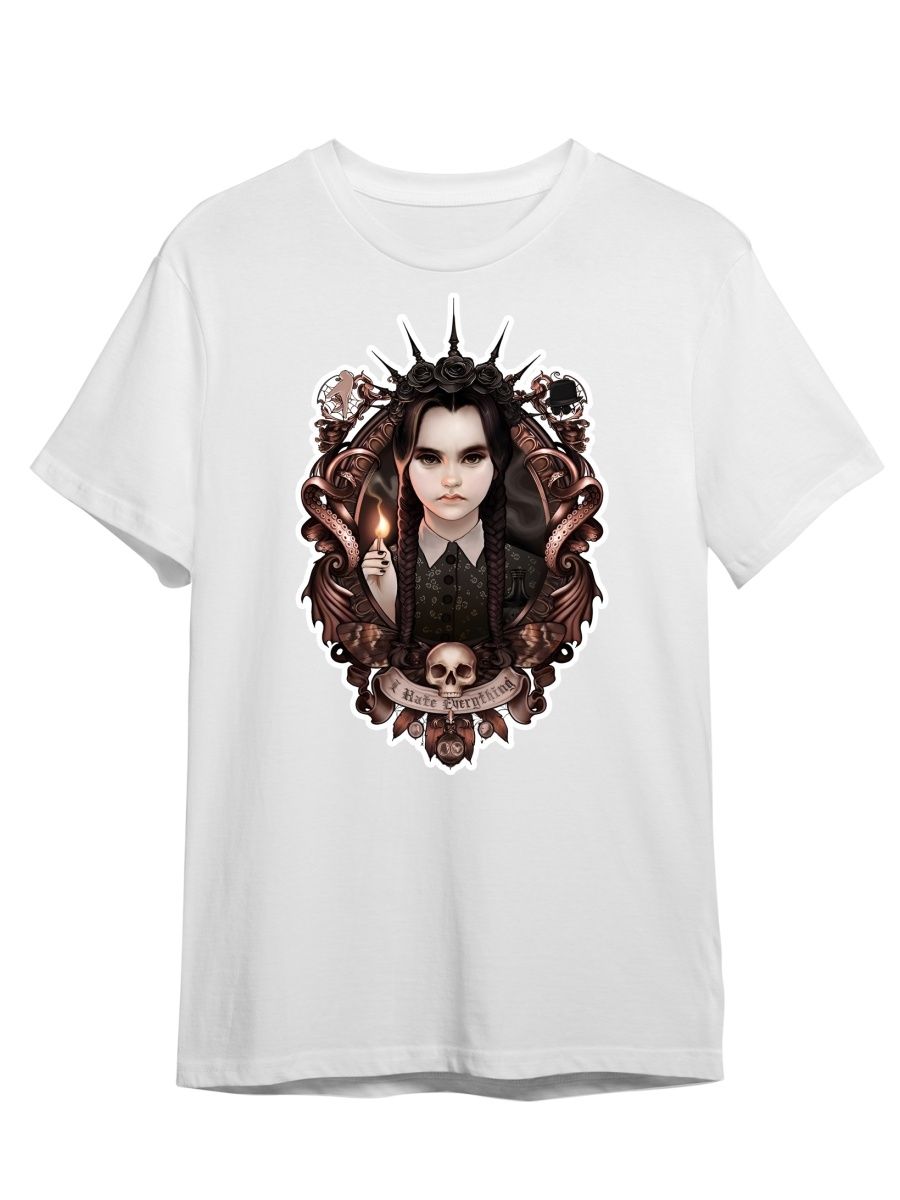 Футболка унисекс СувенирShop Wednesday/Уэнсдэй/Венсдей 3 белая 3XL, "Wednesday/Уэнсдэй/Венсдей" 3
Футболка унисекс СувенирShop Wednesday/Уэнсдэй/Венсдей 3 белая 3XL, "Wednesday/Уэнсдэй/Венсдей" 3