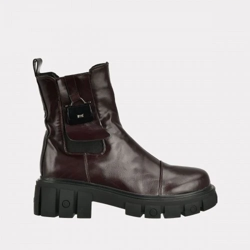 фото Ботинки женские versiya shop a74-601/602 бордовые 39 ru