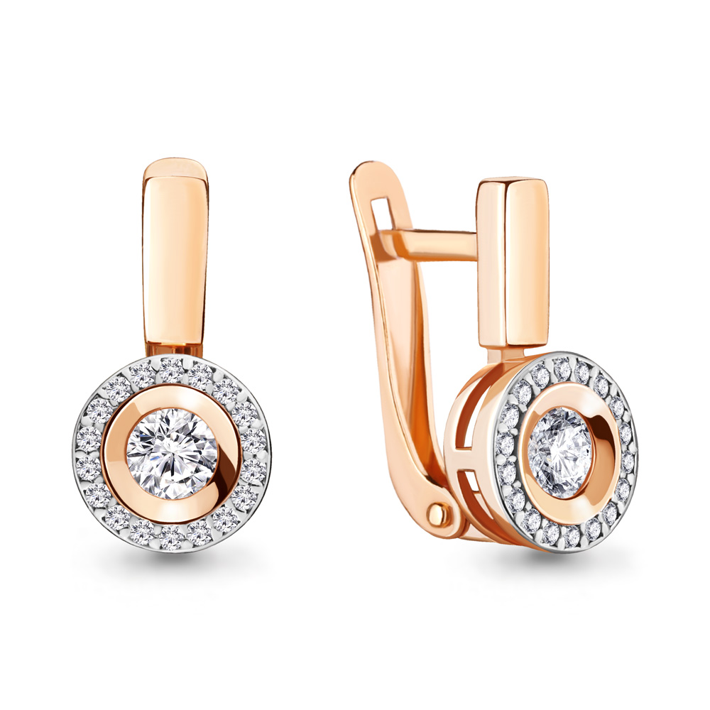 Серьги из красного золота с фианитом Aquamarine Aquamarine 46922А_585_кз, 46922А_585_кз
Серьги из красного золота с фианитом Aquamarine Aquamarine 46922А_585_кз, 46922А_585_кз