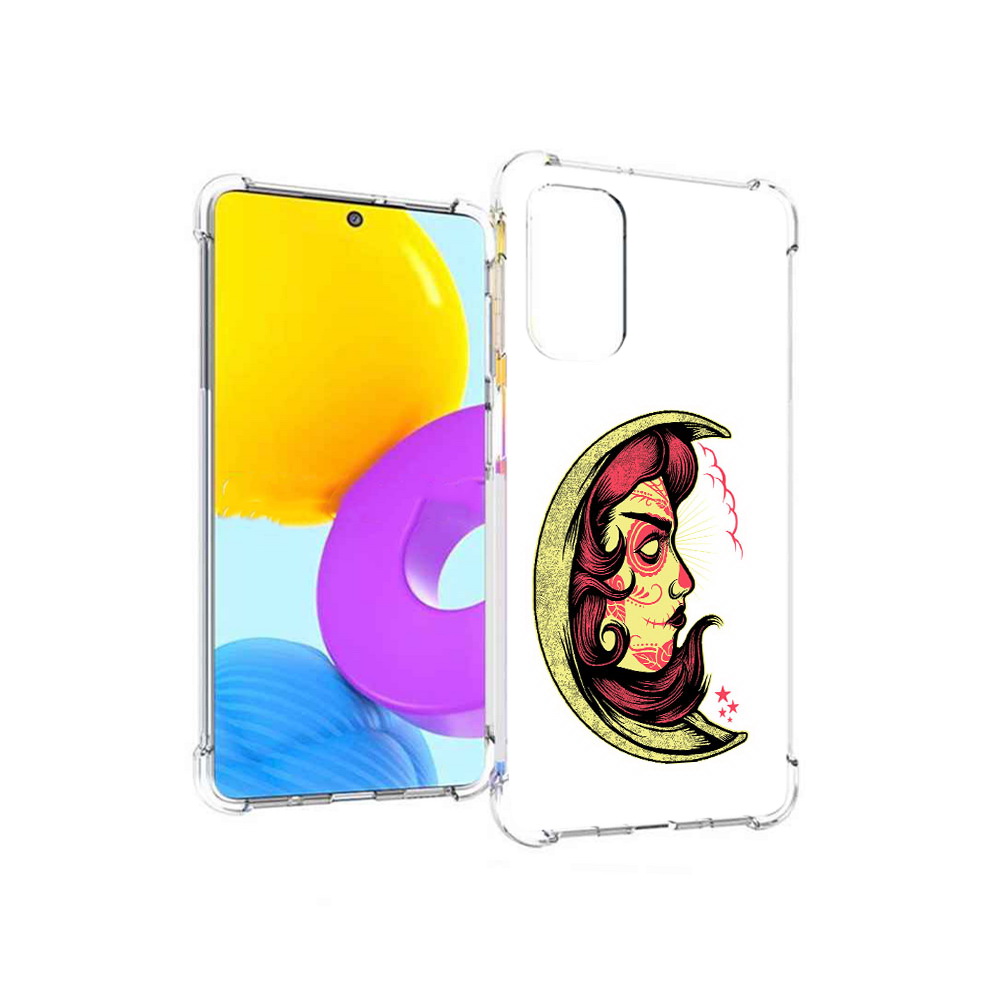 Чехол MyPads Tocco для Samsung Galaxy M52 5G желтый полумесяц с лицом девушки, Прозрачный, Tocco
Чехол MyPads Tocco для Samsung Galaxy M52 5G желтый полумесяц с лицом девушки, Прозрачный, Tocco