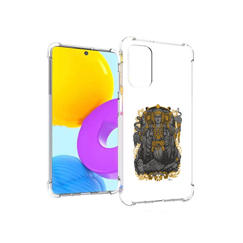 Чехол MyPads Tocco для Samsung Galaxy M52 5G божество с золотыми элементами, Прозрачный, Tocco
Чехол MyPads Tocco для Samsung Galaxy M52 5G божество с золотыми элементами, Прозрачный, Tocco