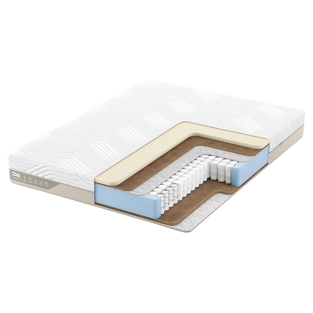 Матрас анатомический Promtex Duet Middle Econom с независимым пружинным блоком 90x190, Белый, Duet Middle Econom
Матрас анатомический Promtex Duet Middle Econom с независимым пружинным блоком 90x190, Белый, Duet Middle Econom