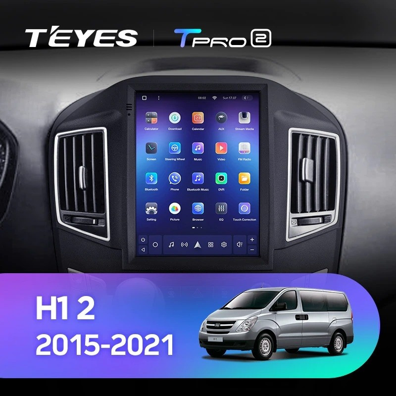 Автомобильная магнитола Tesla style Teyes TPRO 2 4/32 Hyundai H1 TQ (2015-2021), TPRO2
Автомобильная магнитола Tesla style Teyes TPRO 2 4/32 Hyundai H1 TQ (2015-2021), TPRO2