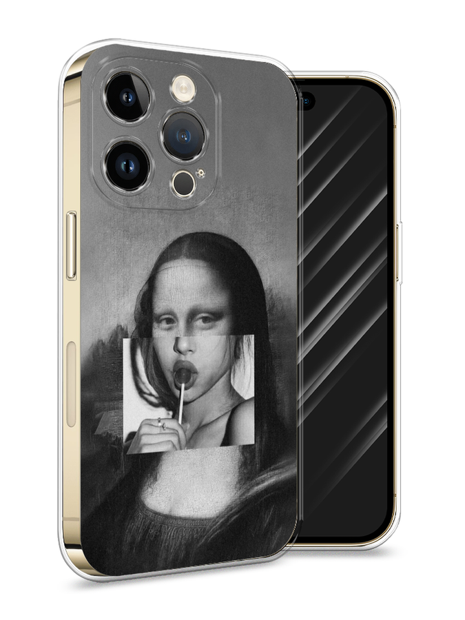 Силиконовый чехол Awog "Mona Lisa sucking lollipop" для Apple iPhone 14 Pro, Серый, 15250-9
Силиконовый чехол Awog "Mona Lisa sucking lollipop" для Apple iPhone 14 Pro, Серый, 15250-9