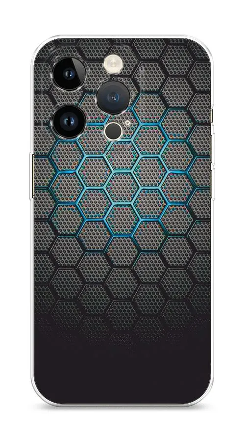 Силиконовый чехол Awog "Бирюзовые соты" для Apple iPhone 14 Pro, Черный, 15250-3
Силиконовый чехол Awog "Бирюзовые соты" для Apple iPhone 14 Pro, Черный, 15250-3