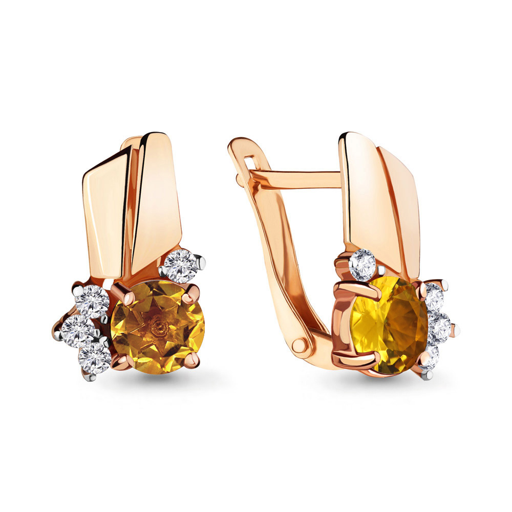 Серьги из серебра с цитрином\фианитом Aquamarine Aquamarine 4481406А_925_з, 4481406А_925_з
Серьги из серебра с цитрином\фианитом Aquamarine Aquamarine 4481406А_925_з, 4481406А_925_з