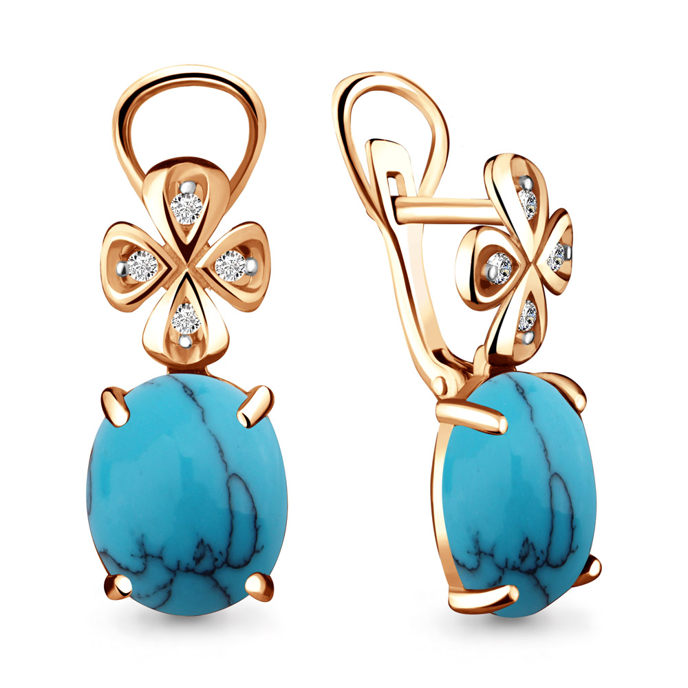 Серьги из серебра с бирюзой искусственной\фианитом Aquamarine Aquamarine 4477394А_925_з, 4477394А_925_з
Серьги из серебра с бирюзой искусственной\фианитом Aquamarine Aquamarine 4477394А_925_з, 4477394А_925_з