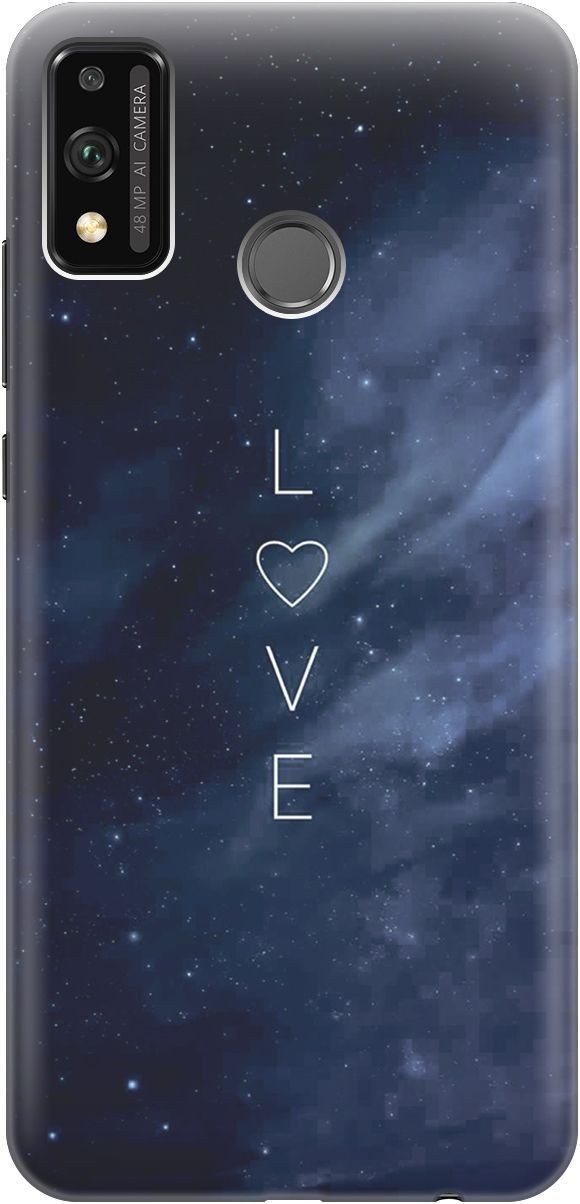 Силиконовый чехол на Honor 9X Lite с принтом "Ночное небо и любовь", Синий;черный, 3970
Силиконовый чехол на Honor 9X Lite с принтом "Ночное небо и любовь", Синий;черный, 3970