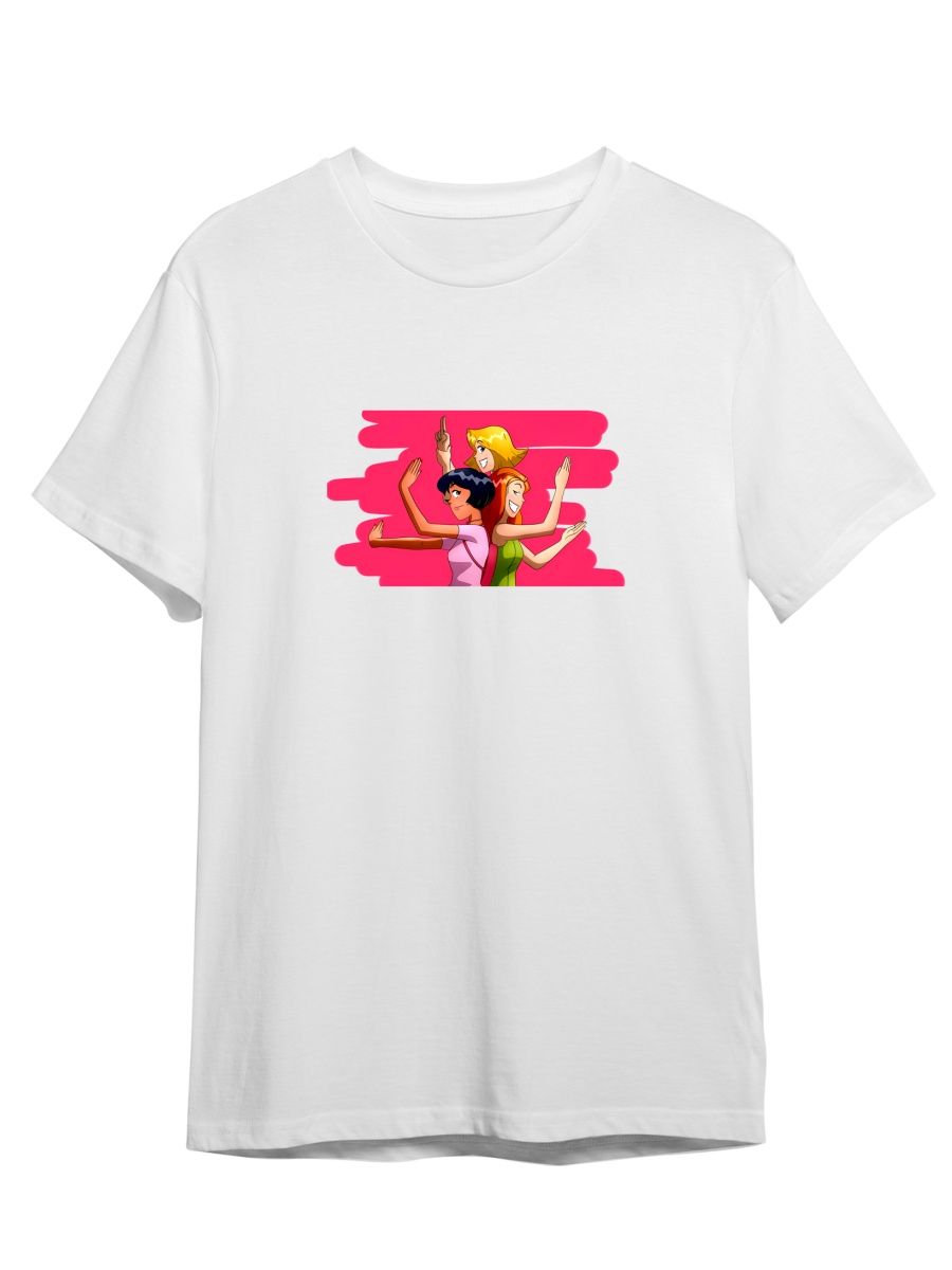 Футболка унисекс СувенирShop Тотали спайс/Totally Spies/Мультсериал 18 белая L, Белый, "Тотали спайс/Totally Spies/Мультсериал" 18
Футболка унисекс СувенирShop Тотали спайс/Totally Spies/Мультсериал 18 белая L, Белый, "Тотали спайс/Totally Spies/Мультсериал" 18
