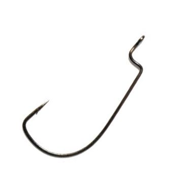 фото Офсетные крючки vanfook worm-35b flat #4 ns black