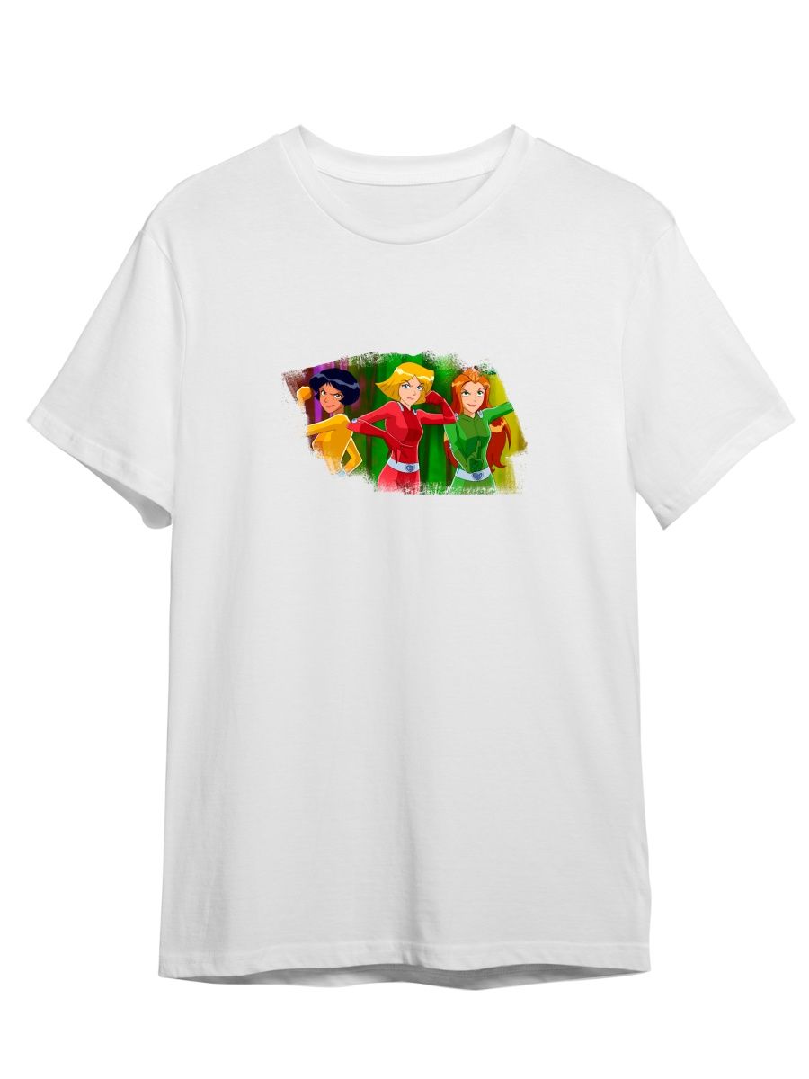 Футболка унисекс СувенирShop Тотали спайс/Totally Spies/Мультсериал 15 белая XL, Белый, "Тотали спайс/Totally Spies/Мультсериал" 15
Футболка унисекс СувенирShop Тотали спайс/Totally Spies/Мультсериал 15 белая XL, Белый, "Тотали спайс/Totally Spies/Мультсериал" 15