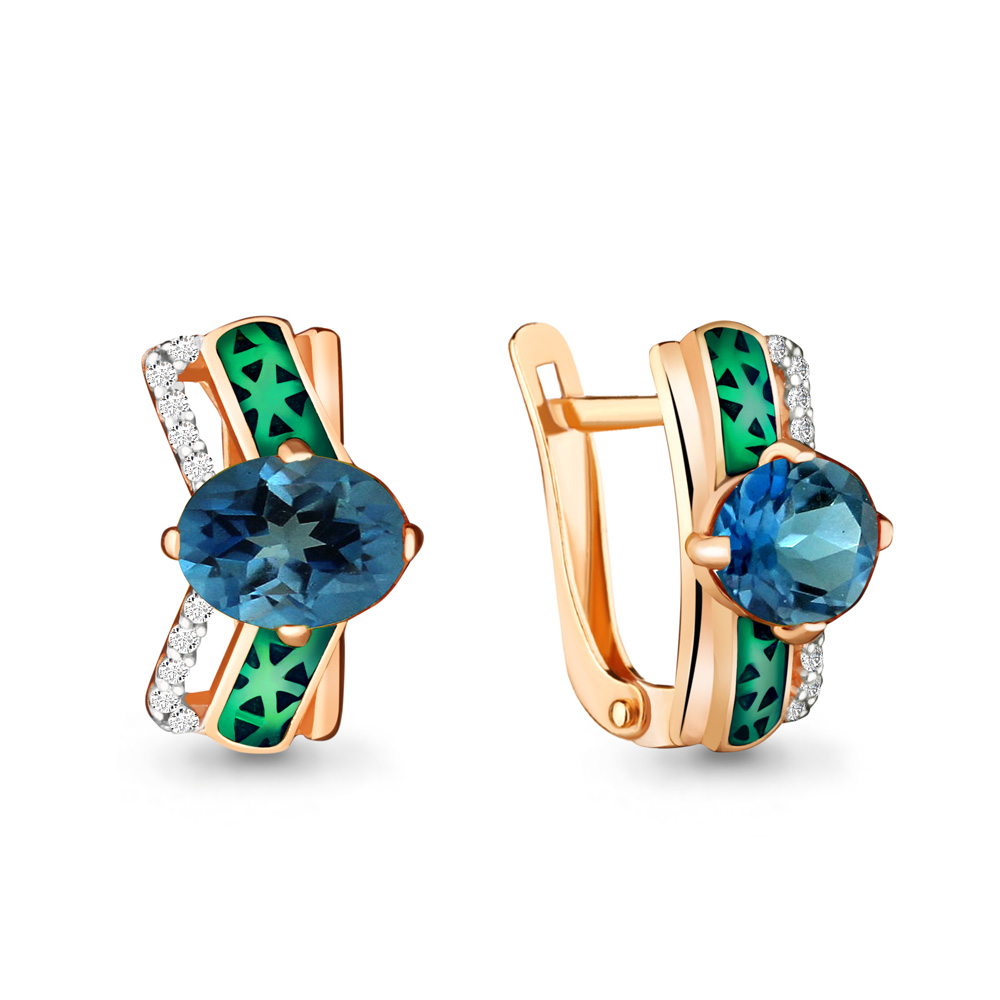 Серьги из серебра с топазом\фианитом\эмалью Aquamarine Aquamarine 4465008А_925_з, 4465008А_925_з
Серьги из серебра с топазом\фианитом\эмалью Aquamarine Aquamarine 4465008А_925_з, 4465008А_925_з