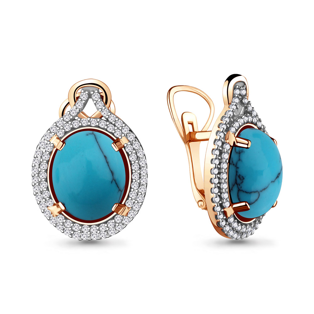 Серьги из серебра с бирюзой искусственной\фианитом Aquamarine Aquamarine 4443494А_925_з, 4443494А_925_з
Серьги из серебра с бирюзой искусственной\фианитом Aquamarine Aquamarine 4443494А_925_з, 4443494А_925_з