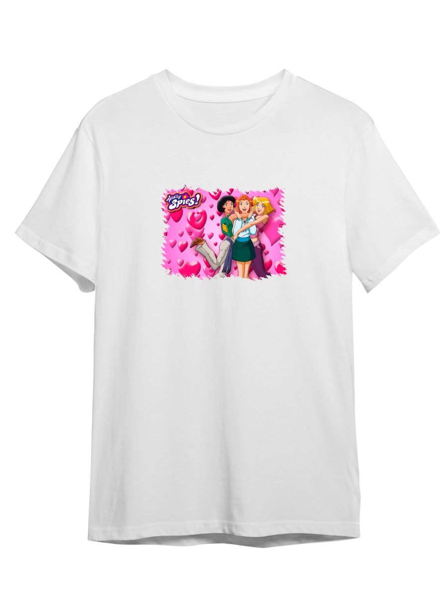 Футболка унисекс СувенирShop Тотали спайс/Totally Spies/Мультсериал 14 белая 2XL, Белый, "Тотали спайс/Totally Spies/Мультсериал" 14
Футболка унисекс СувенирShop Тотали спайс/Totally Spies/Мультсериал 14 белая 2XL, Белый, "Тотали спайс/Totally Spies/Мультсериал" 14