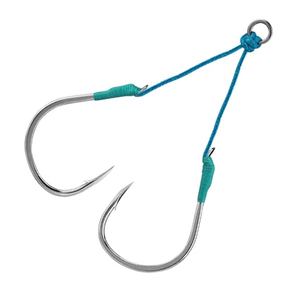 фото Крючок-ассист спарка bkk sf lentus sf8063 l #4/0 (2 пары)