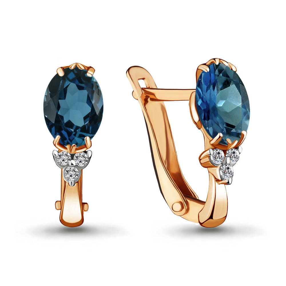 Серьги из серебра с топазом\фианитом Aquamarine Aquamarine 4414008А_925_з, 4414008А_925_з
Серьги из серебра с топазом\фианитом Aquamarine Aquamarine 4414008А_925_з, 4414008А_925_з