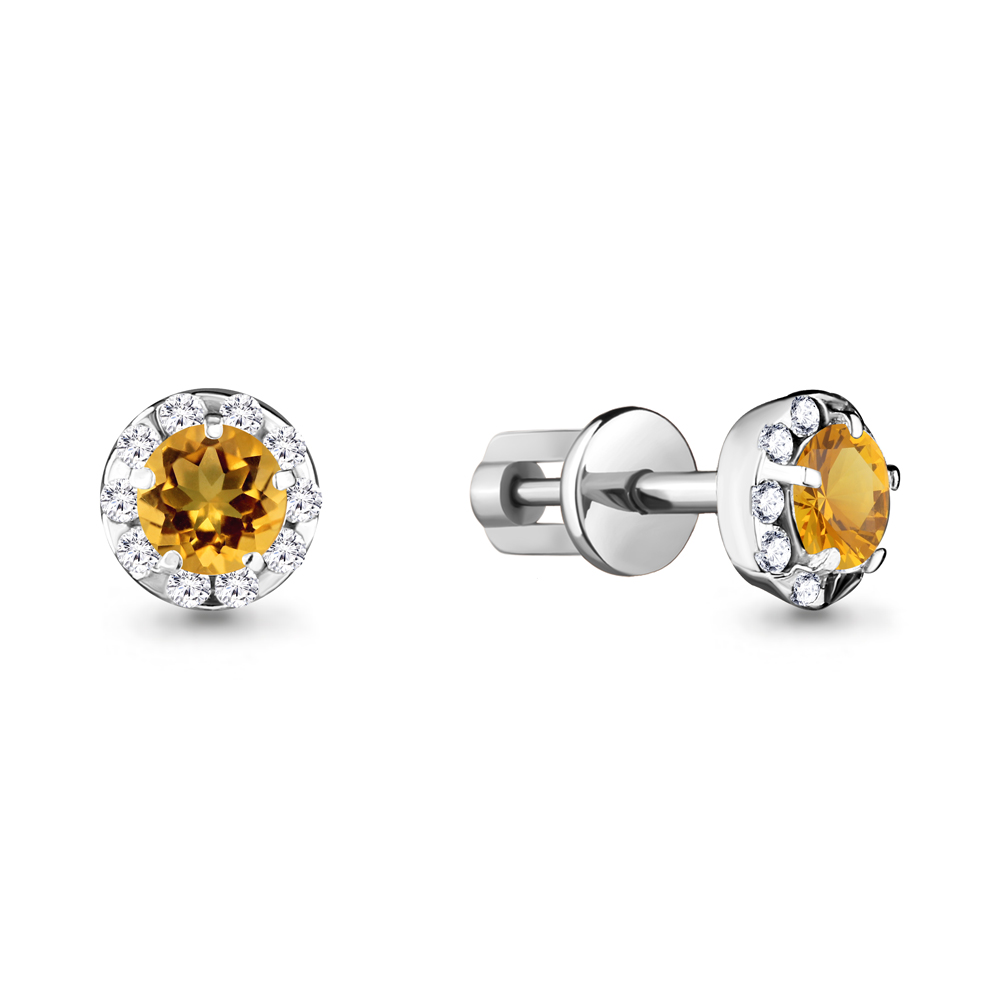 Серьги из серебра с цитрином\фианитом Aquamarine Aquamarine 4408506А_925_р, 4408506А_925_р
Серьги из серебра с цитрином\фианитом Aquamarine Aquamarine 4408506А_925_р, 4408506А_925_р