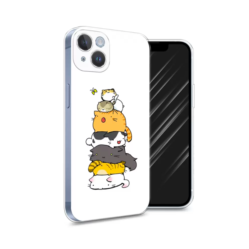 Чехол Awog на Apple iPhone 14 / Айфон 14 "Бутерброд из котиков", Разноцветный, 15150-10
Чехол Awog на Apple iPhone 14 / Айфон 14 "Бутерброд из котиков", Разноцветный, 15150-10