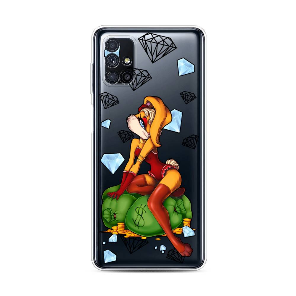 Чехол на Samsung Galaxy M31s "Лола Банни с бриллиантами", Красный;оранжевый;зеленый, 2101450-6
Чехол на Samsung Galaxy M31s "Лола Банни с бриллиантами", Красный;оранжевый;зеленый, 2101450-6