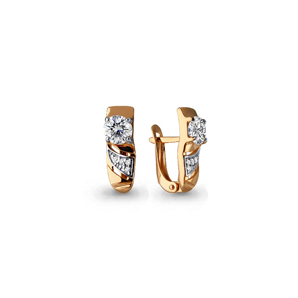 Серьги из красного золота с фианитом Aquamarine Aquamarine 438041А_585_кз, 438041А_585_кз
Серьги из красного золота с фианитом Aquamarine Aquamarine 438041А_585_кз, 438041А_585_кз