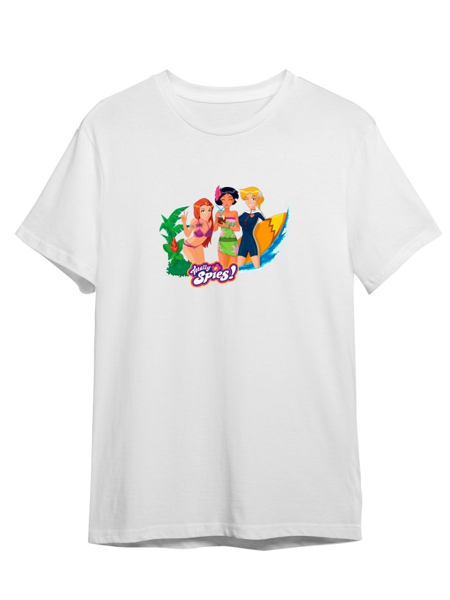 Футболка унисекс СувенирShop Тотали спайс/Totally Spies/Мультсериал 3 белая 4XL, Белый, "Тотали спайс/Totally Spies/Мультсериал" 3
Футболка унисекс СувенирShop Тотали спайс/Totally Spies/Мультсериал 3 белая 4XL, Белый, "Тотали спайс/Totally Spies/Мультсериал" 3