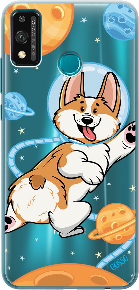Силиконовый чехол на Honor 9X Lite с 3D принтом "CosmoCorgi" прозрачный, Прозрачный;коричневый, 1680
Силиконовый чехол на Honor 9X Lite с 3D принтом "CosmoCorgi" прозрачный, Прозрачный;коричневый, 1680