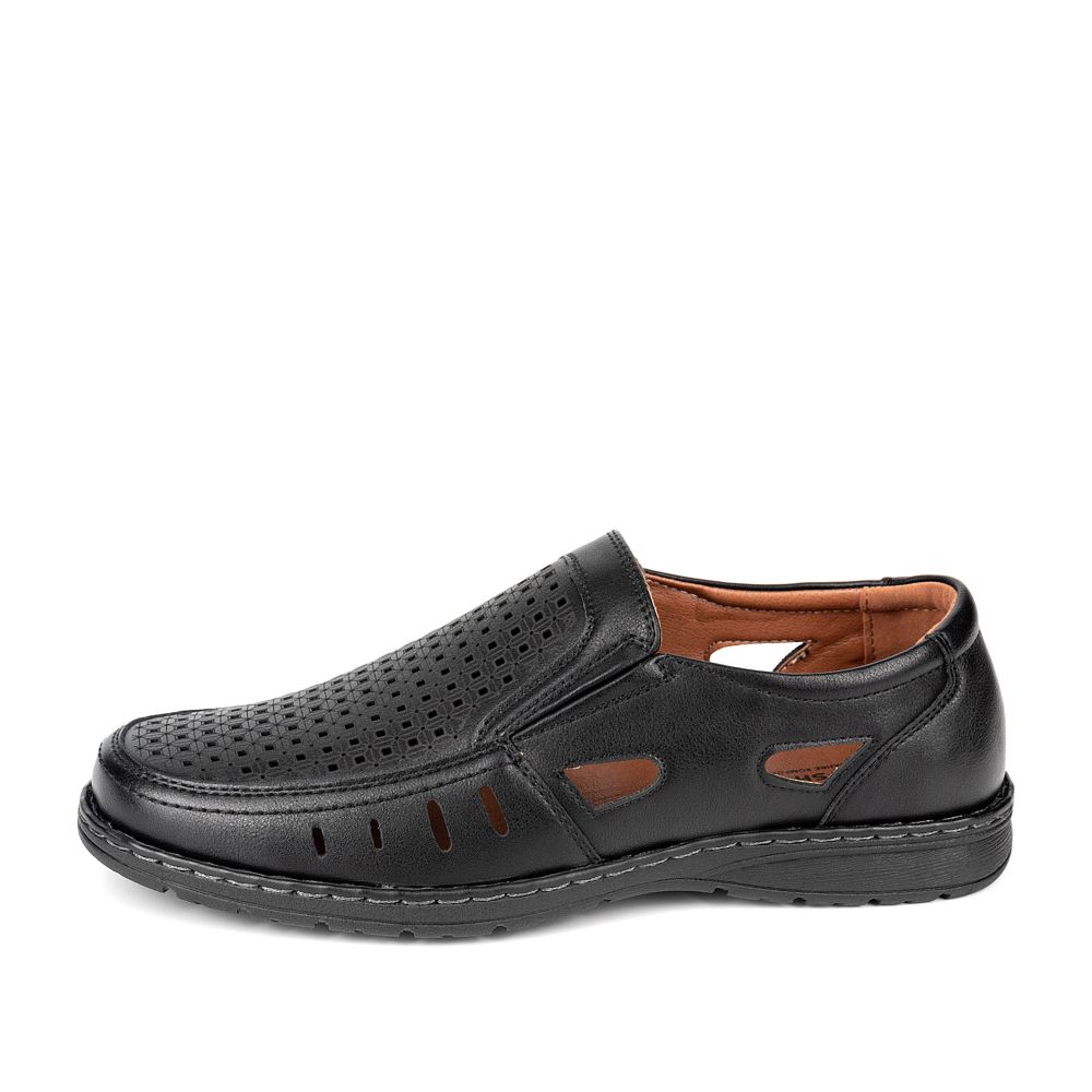 фото Туфли мужские munz shoes 116-21mv-038ss черные 43 ru