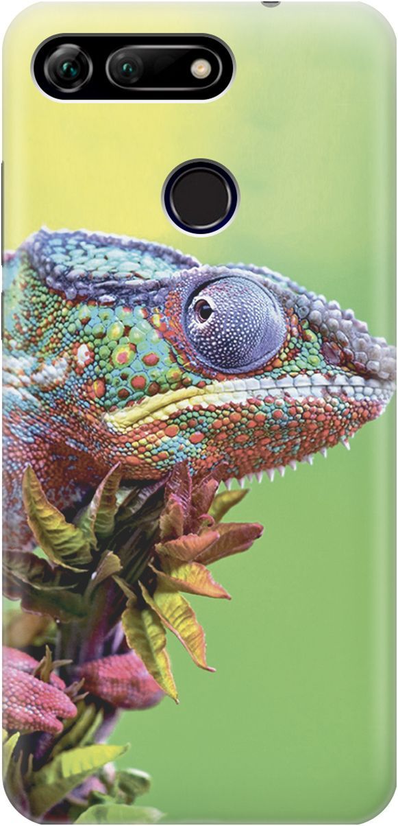 Силиконовый чехол на Honor View 20 (V20) с принтом "Разноцветный хамелеон", Желтый;зеленый, 2213
Силиконовый чехол на Honor View 20 (V20) с принтом "Разноцветный хамелеон", Желтый;зеленый, 2213