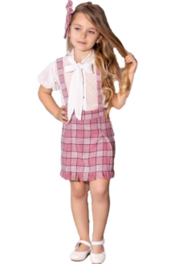 Костюм с юбкой Ricco Tarz 2211506579, 4-5 лет, розовый (доставка из-за рубежа), 2211506579
Костюм с юбкой Ricco Tarz 2211506579, 4-5 лет, розовый (доставка из-за рубежа), 2211506579