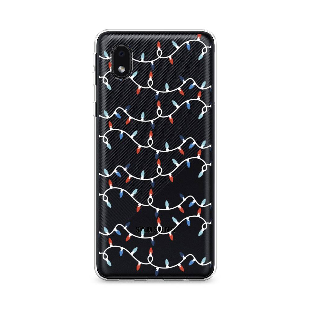 Чехол на Samsung Galaxy A01 Core "Разноцветная гирлянда", Белый;красный;синий, 2101250-5
Чехол на Samsung Galaxy A01 Core "Разноцветная гирлянда", Белый;красный;синий, 2101250-5