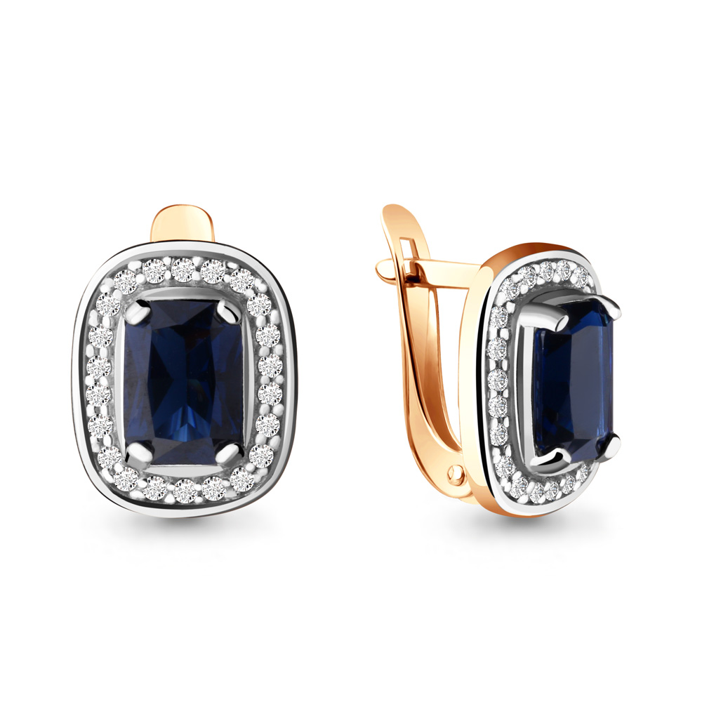 Серьги из серебра с фианитом\сапфиром искусственным Aquamarine Aquamarine 42902Б_925_з, 42902Б_925_з
Серьги из серебра с фианитом\сапфиром искусственным Aquamarine Aquamarine 42902Б_925_з, 42902Б_925_з