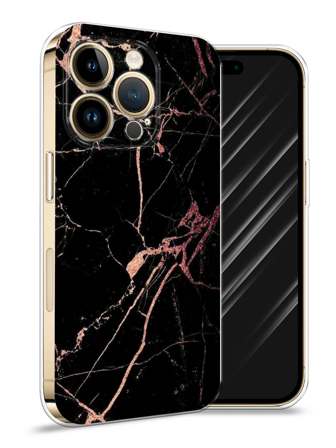 Силиконовый чехол Awog "Мрамор розовое золото" для Apple iPhone 14 Pro Max, Черный, 15050-3
Силиконовый чехол Awog "Мрамор розовое золото" для Apple iPhone 14 Pro Max, Черный, 15050-3