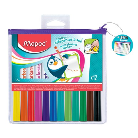 Маркеры для доски MAPED (Франция), НАБОР 12 шт, Marker Pep's, круглый наконечник 1,5 мм
Маркеры для доски MAPED (Франция), НАБОР 12 шт, Marker Pep's, круглый наконечник 1,5 мм