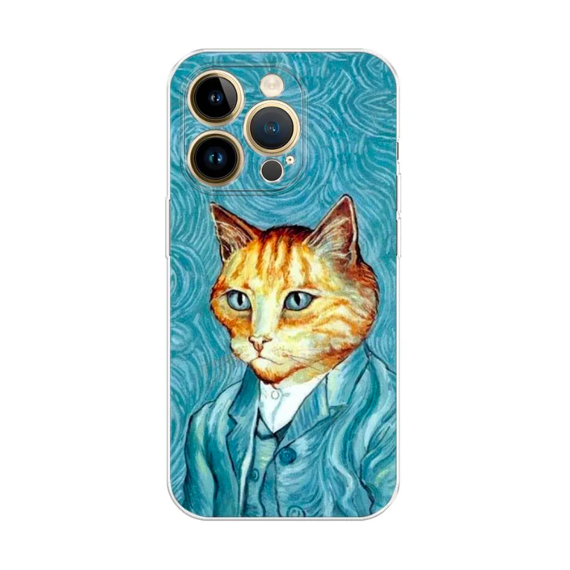 Чехол Awog на Apple iPhone 14 Pro Max / Айфон 14 Pro Max "Кот Ван Гог", Разноцветный, 15050-2
Чехол Awog на Apple iPhone 14 Pro Max / Айфон 14 Pro Max "Кот Ван Гог", Разноцветный, 15050-2