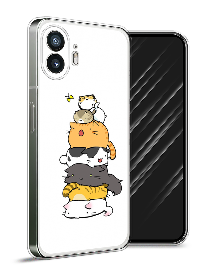 Чехол Awog на Nothing Phone (2) "Бутерброд из котиков", Коричневый;белый;серый, 3300250-1
Чехол Awog на Nothing Phone (2) "Бутерброд из котиков", Коричневый;белый;серый, 3300250-1