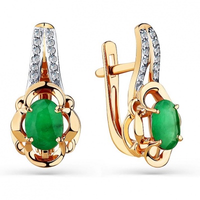 Серьги из красного золота с бриллиантом/изумрудом Master Brilliant 2-108682-00-01, 2-108682-00-01
Серьги из красного золота с бриллиантом/изумрудом Master Brilliant 2-108682-00-01, 2-108682-00-01