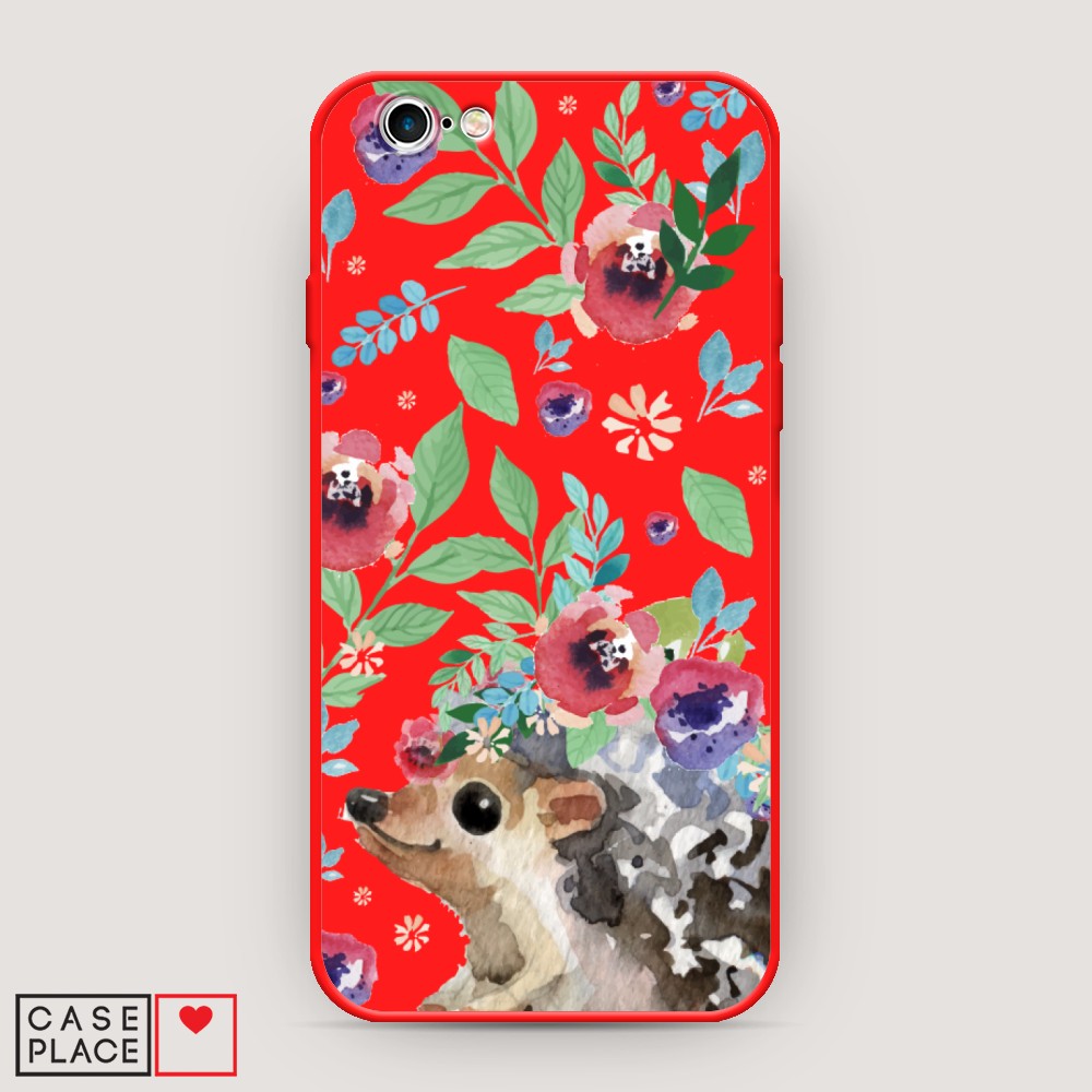 Чехол Awog на Apple iPhone 6S / Айфон 6S "Ежик в цветах акварель", Разноцветный, 0104S53-1
Чехол Awog на Apple iPhone 6S / Айфон 6S "Ежик в цветах акварель", Разноцветный, 0104S53-1