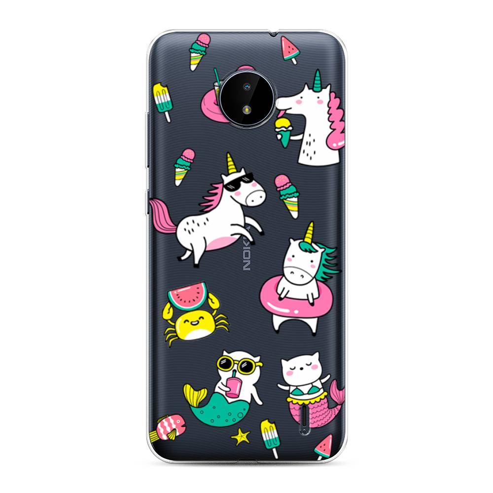 Чехол Awog на Nokia C10 / Нокиа C10 "На отдыхе", Белый;голубой;розовый, 124450-2
Чехол Awog на Nokia C10 / Нокиа C10 "На отдыхе", Белый;голубой;розовый, 124450-2