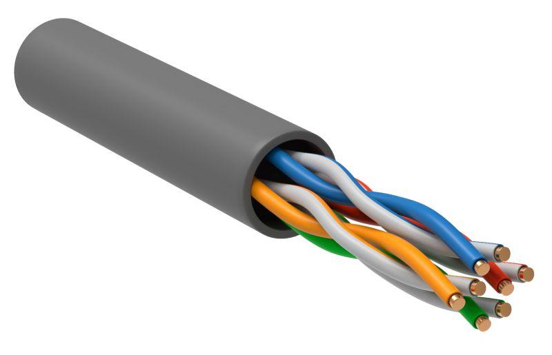 Кабель витая пара U/UTP кат.5E 4х2х24AWG solid CCA PVC сер. (м) GENERICA BC1-C5E04-111-100, Серый, Кабель витая пара U/UTP кат.5E 4х2х24AWG solid CCA PVC сер. (м) GENERICA BC1-C5E04-111-100
Кабель витая пара U/UTP кат.5E 4х2х24AWG solid CCA PVC сер. (м) GENERICA BC1-C5E04-111-100, Серый, Кабель витая пара U/UTP кат.5E 4х2х24AWG solid CCA PVC сер. (м) GENERICA BC1-C5E04-111-100