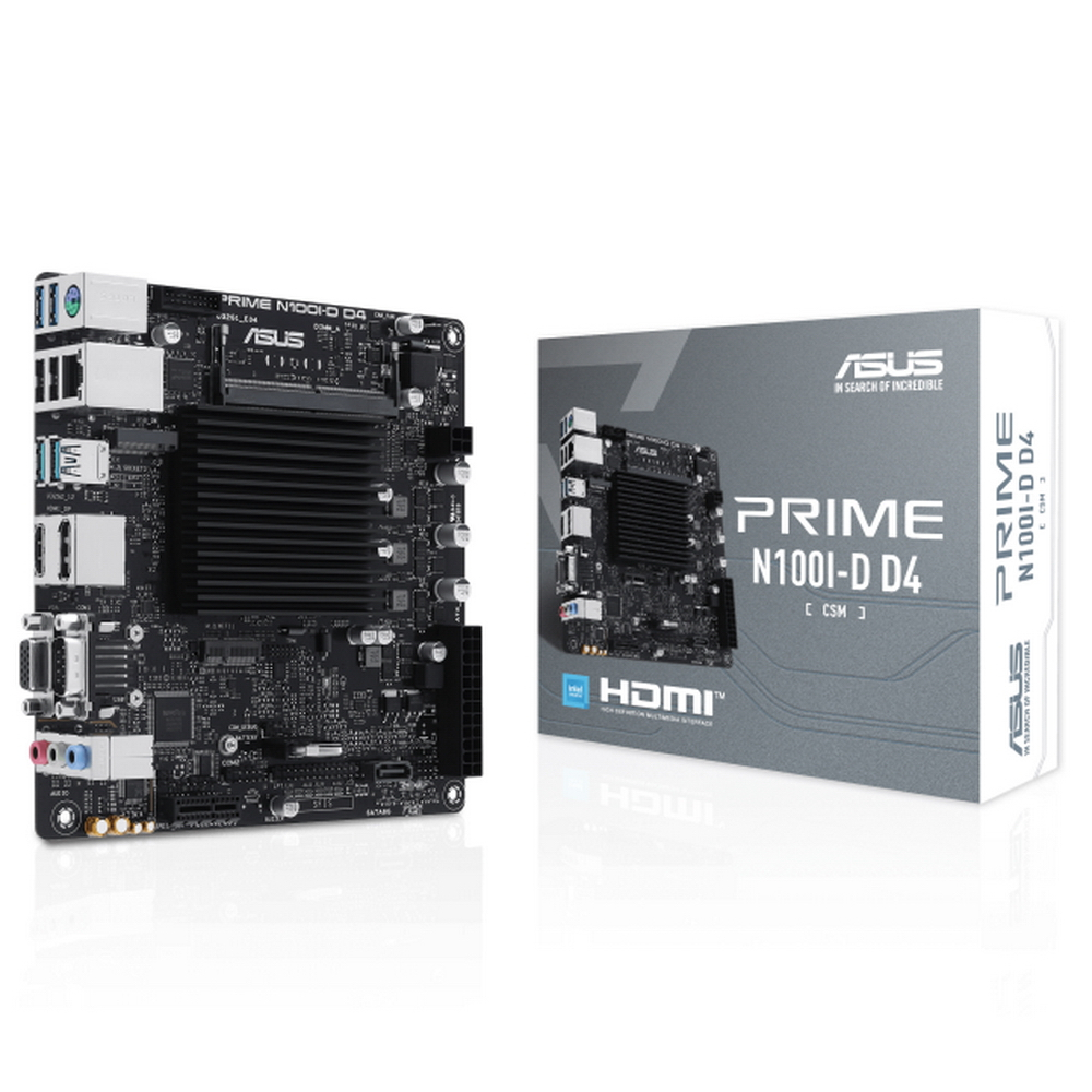 Материнская плата ASUS PRIME N100I-D D4-CSM (90MB1F70-M0EAYC), PRIME N100I-D D4-CSM
Материнская плата ASUS PRIME N100I-D D4-CSM (90MB1F70-M0EAYC), PRIME N100I-D D4-CSM