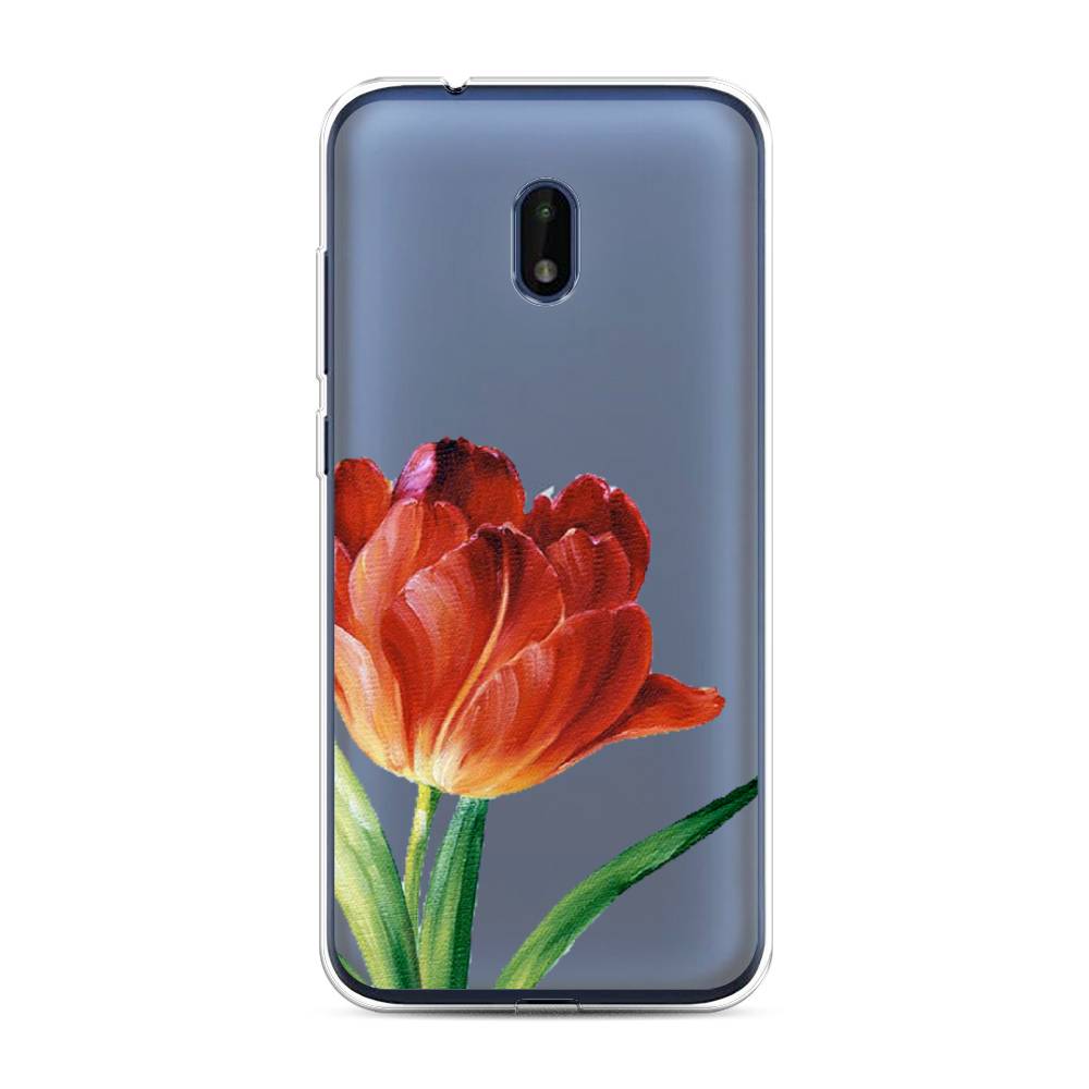 Чехол Awog на Nokia C1 Plus / Нокиа C1 Plus "Красный тюльпан", Оранжевый;зеленый, 124650-8
Чехол Awog на Nokia C1 Plus / Нокиа C1 Plus "Красный тюльпан", Оранжевый;зеленый, 124650-8