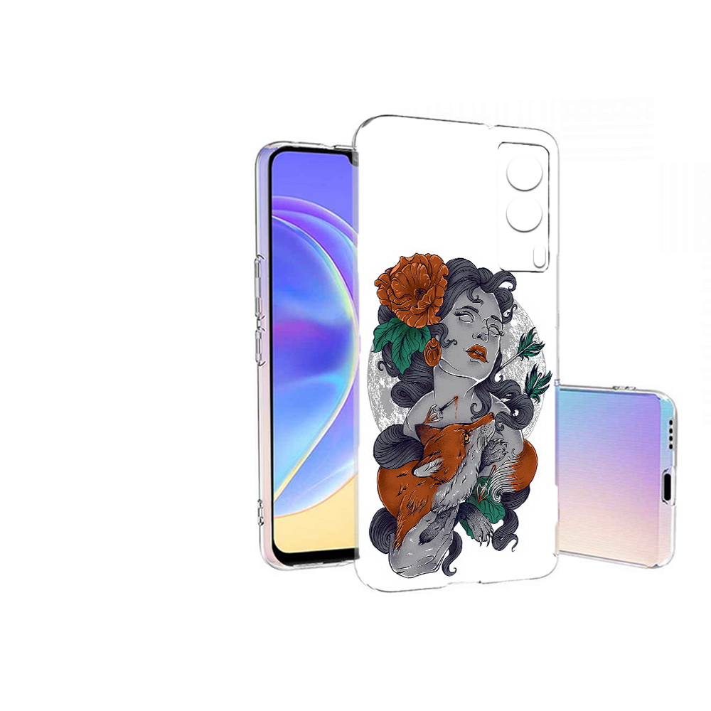 Чехол MyPads Tocco для Vivo V21E темная девушка с лисой (PT161736.380.639), Прозрачный, Tocco
Чехол MyPads Tocco для Vivo V21E темная девушка с лисой (PT161736.380.639), Прозрачный, Tocco