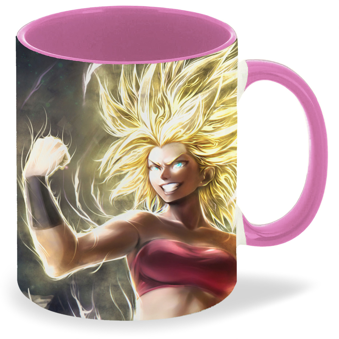 Кружка CoolPodarok Аниме Две девушки в топиках волосы, Аниме Две девушки в топиках волосы