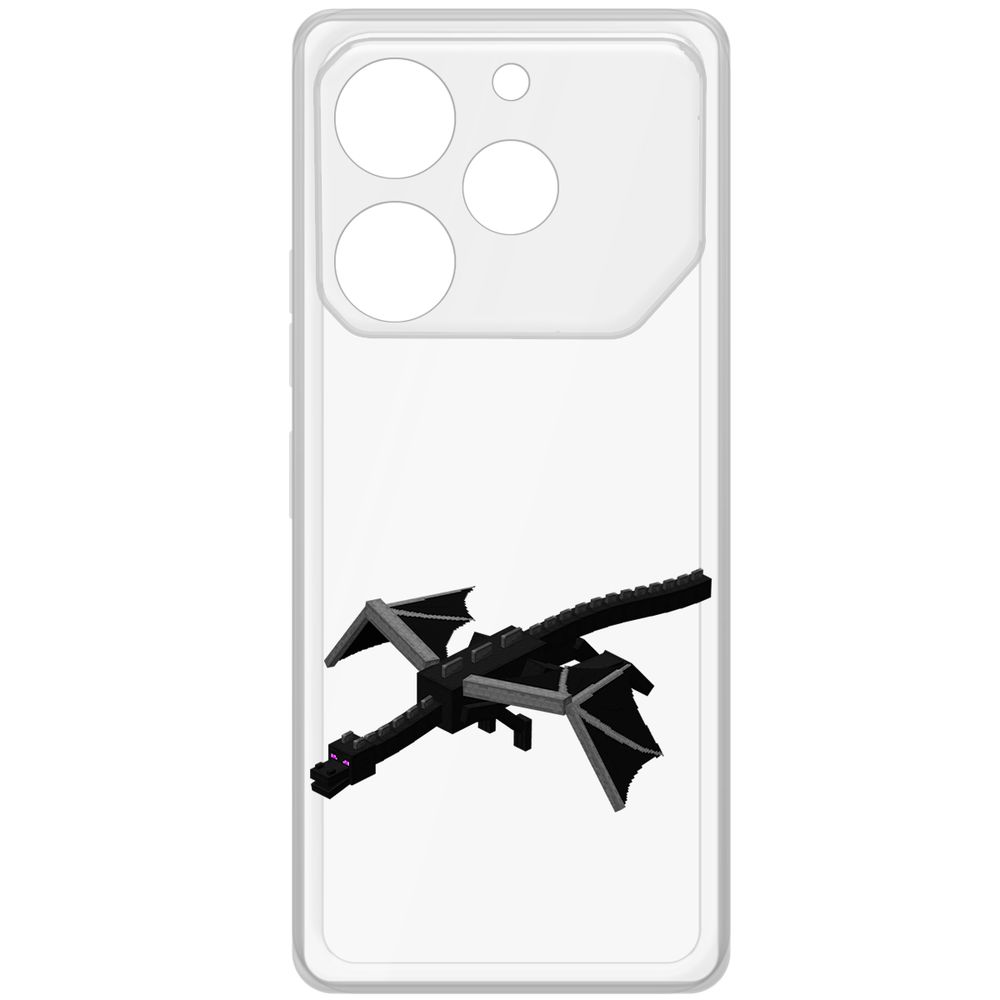 Чехол-накладка Krutoff Clear Case Minecraft-Дракон Края для TECNO Pova 6 Pro, Прозрачный
Чехол-накладка Krutoff Clear Case Minecraft-Дракон Края для TECNO Pova 6 Pro, Прозрачный