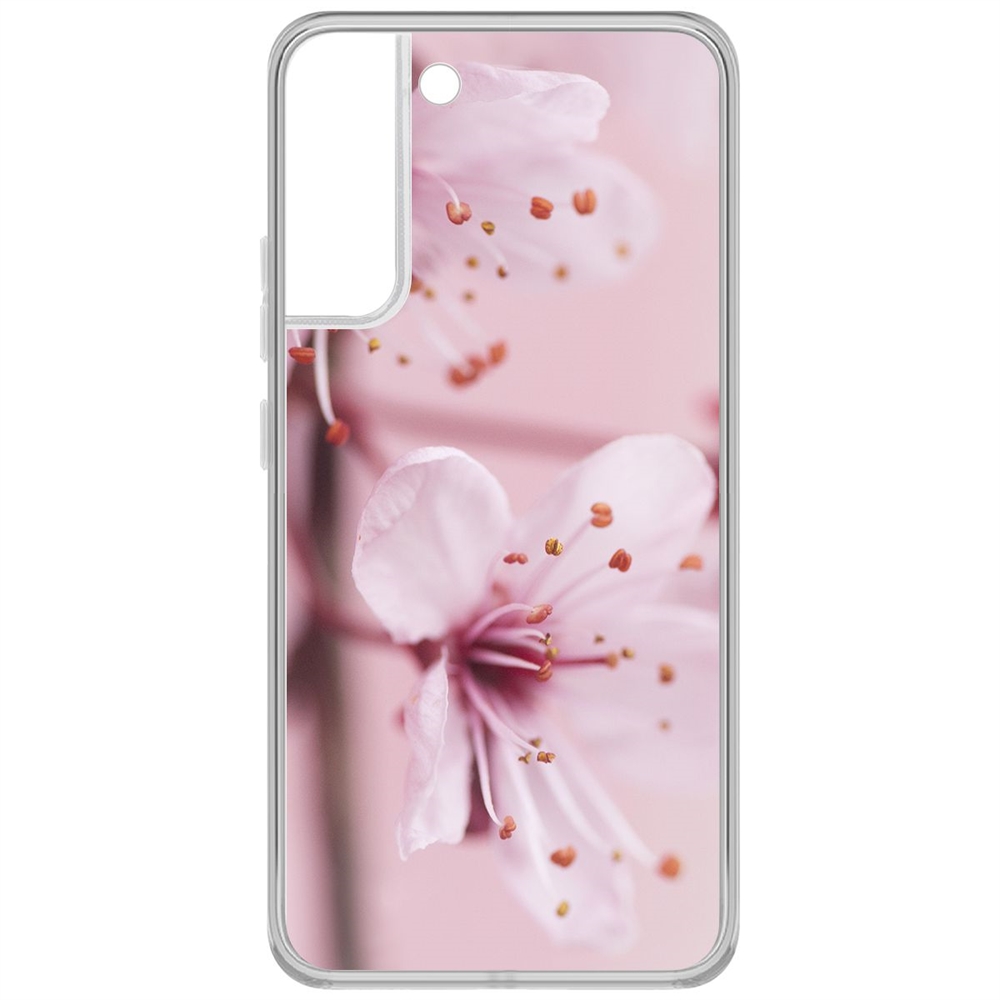 фото Чехол-накладка krutoff clear case весна для samsung galaxy s22+