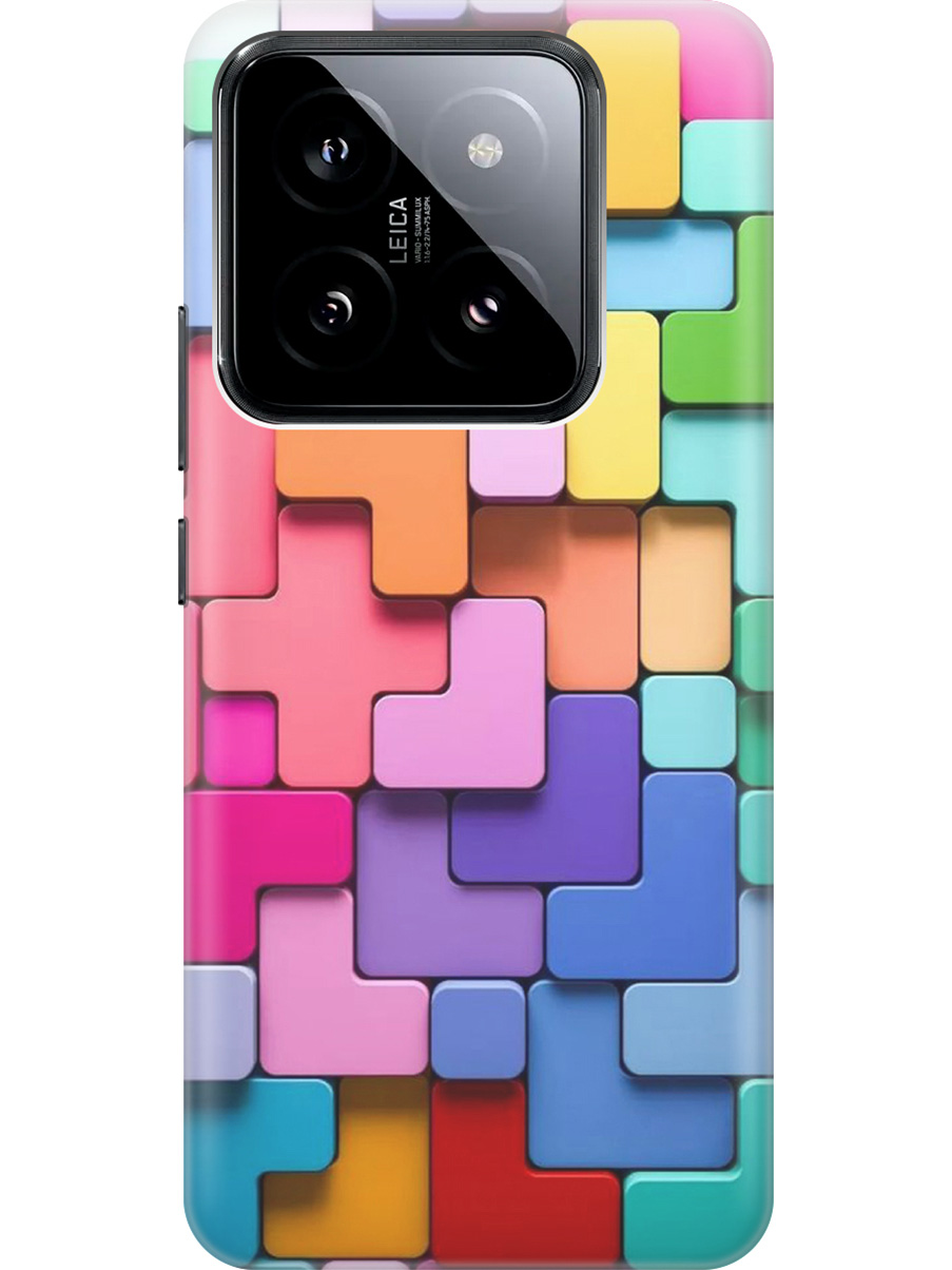 Силиконовый чехол на Xiaomi 14 Pro с рисунком "Паттерн из блоков", Голубой;розовый, 20012089
Силиконовый чехол на Xiaomi 14 Pro с рисунком "Паттерн из блоков", Голубой;розовый, 20012089