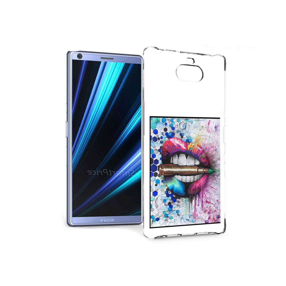 Чехол MyPads Tocco для Sony Xperia 10 разноцветные губы с пулей (PT125953.225.571), Прозрачный, Tocco
Чехол MyPads Tocco для Sony Xperia 10 разноцветные губы с пулей (PT125953.225.571), Прозрачный, Tocco