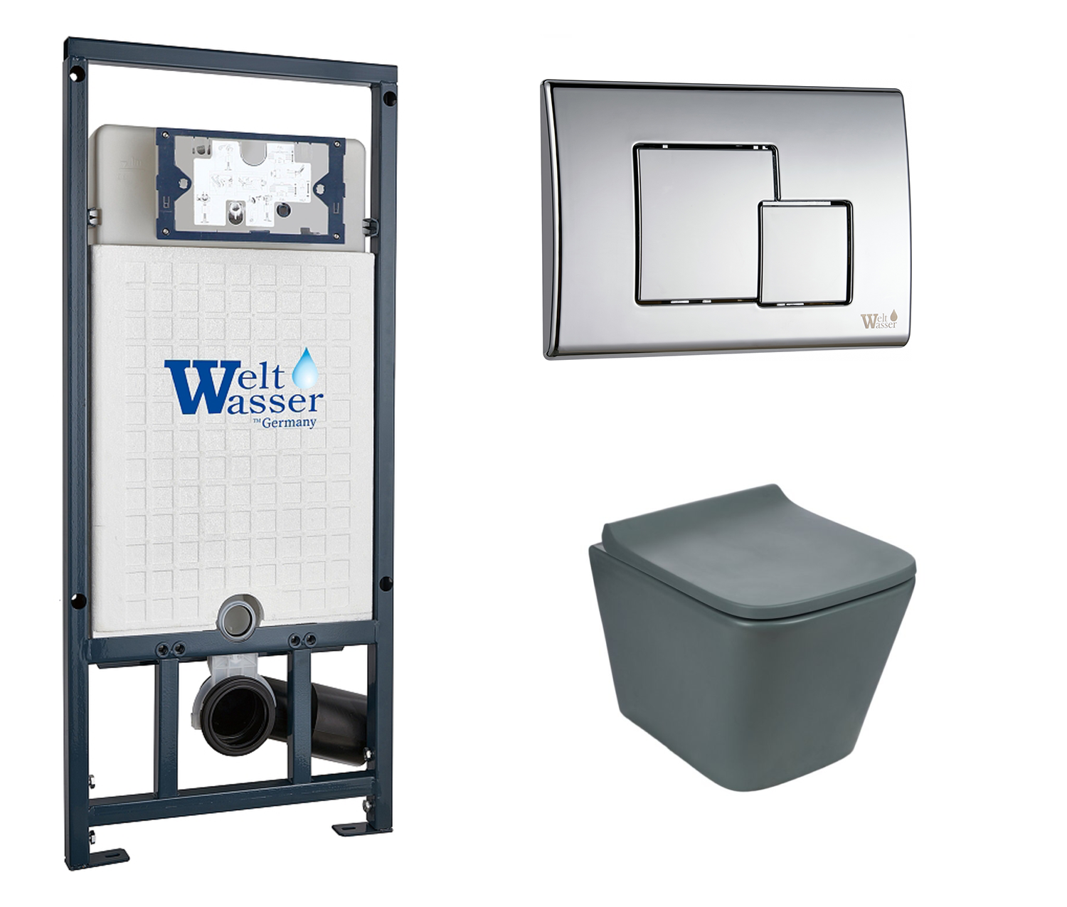Комплект: инсталляция WeltWasser Marberg 507 + унитаз SK Gelbach MT-GR с кнопкой хром
Комплект: инсталляция WeltWasser Marberg 507 + унитаз SK Gelbach MT-GR с кнопкой хром
