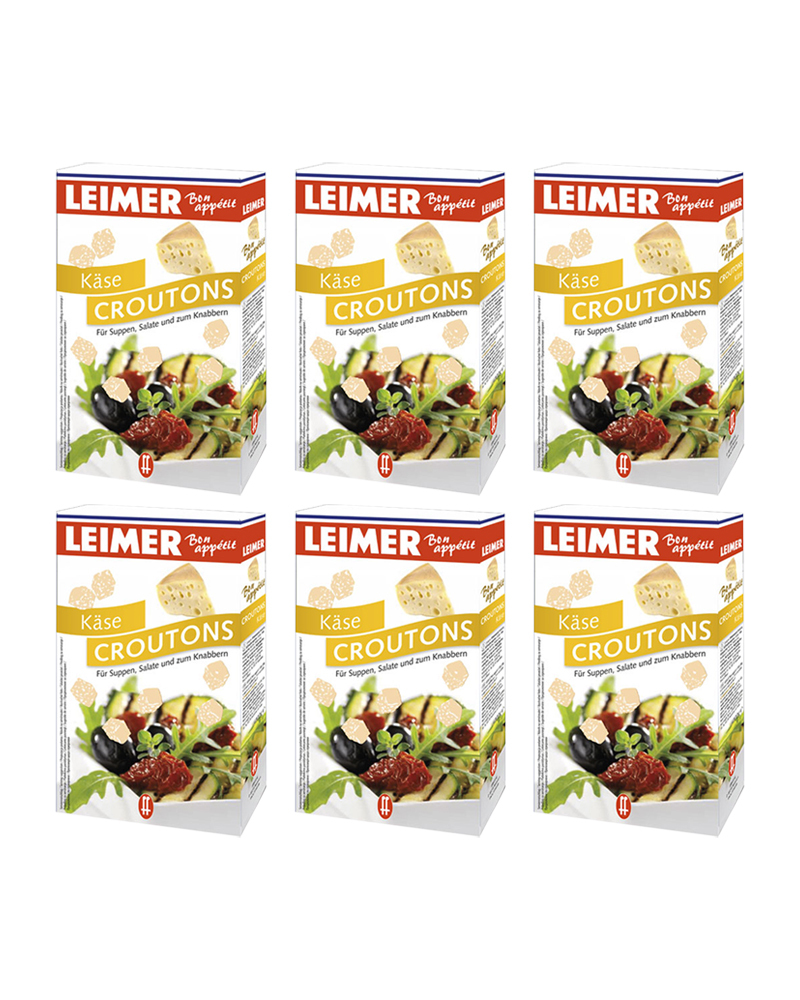 Крутоны Leimer со Вкусом Сыра 100 гр. - 6 шт 
Крутоны Leimer со Вкусом Сыра 100 гр. - 6 шт